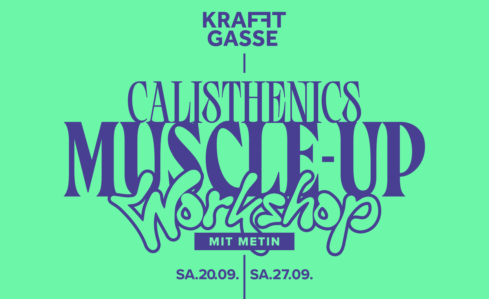 Calisthenics Muscle-Up Workshop @ Krafftgasse